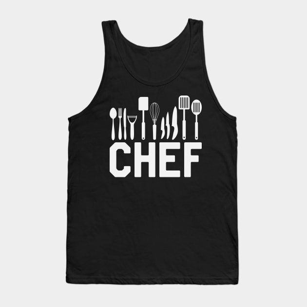 Chef Tank Top by kdpdesigns